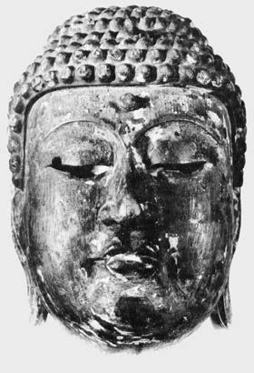 Kopf von Buddha